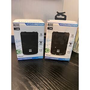 LOT 2 Altec Lansing Hydra Motion  Waterproof Bluetooth Indoor/Outdoor Speaker